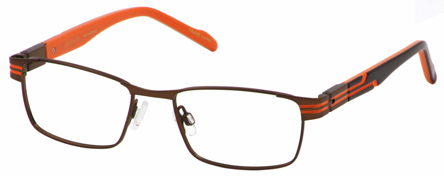 New Balance Kids NBK 121 Eyeglasses in Brown 95$