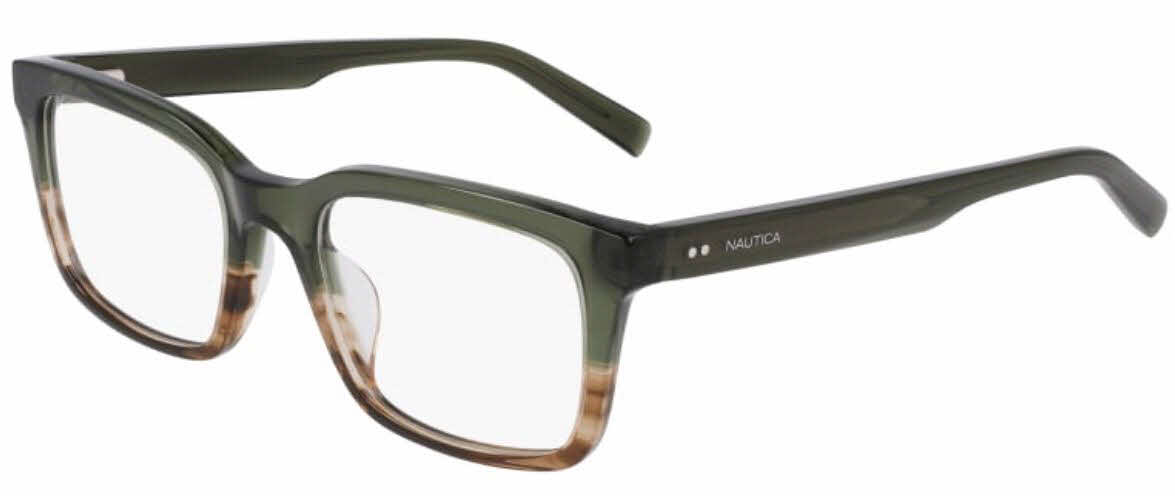Nautica N8189 Mens Eyeglasses in Brown 156$