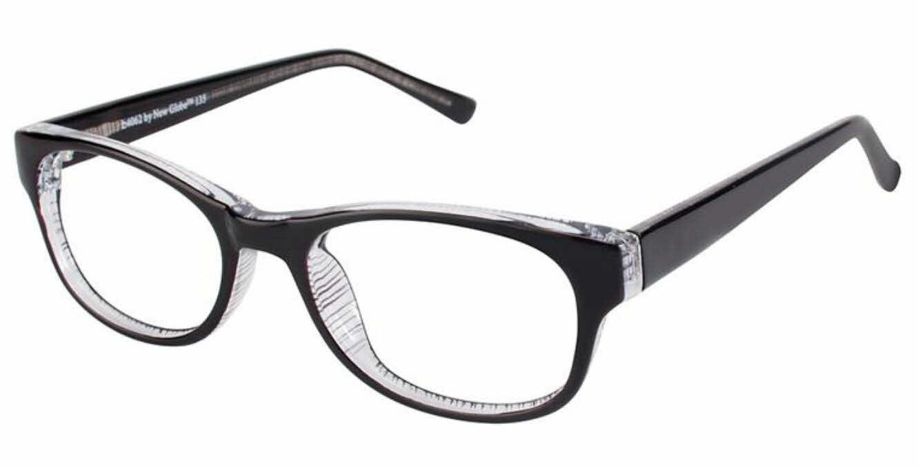 New Globe Kids L4062 Girls Eyeglasses In Black