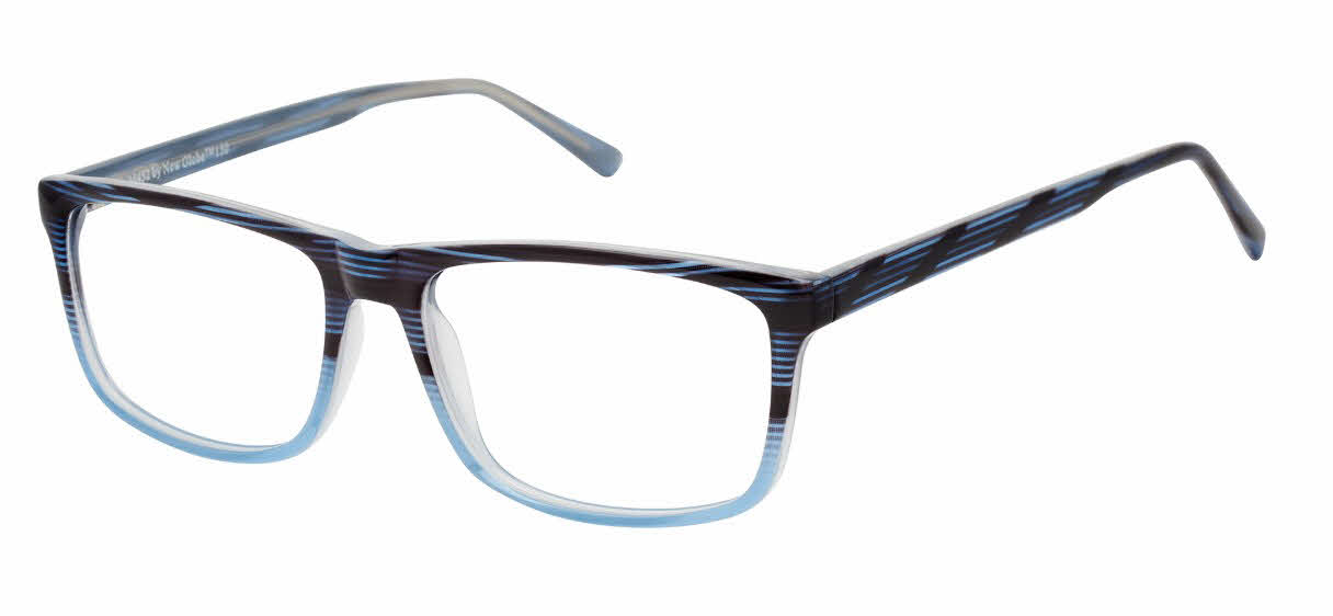 New Globe M452 Men's Eyeglasses in Blue