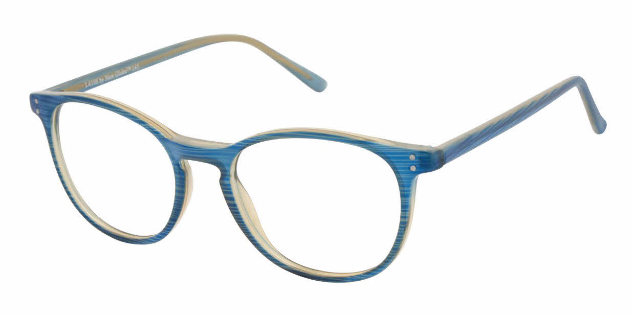 New Globe L4108 Women's Eyeglasses in Blue