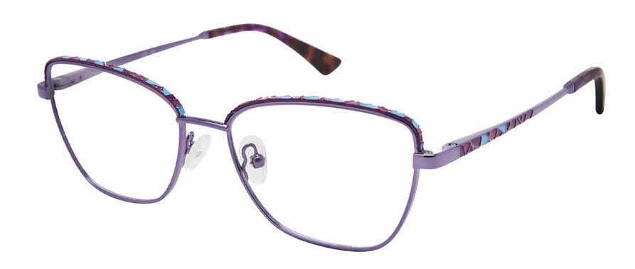 Nicole Miller Desert Sky Resort Womens Eyeglasses in Blue 135$