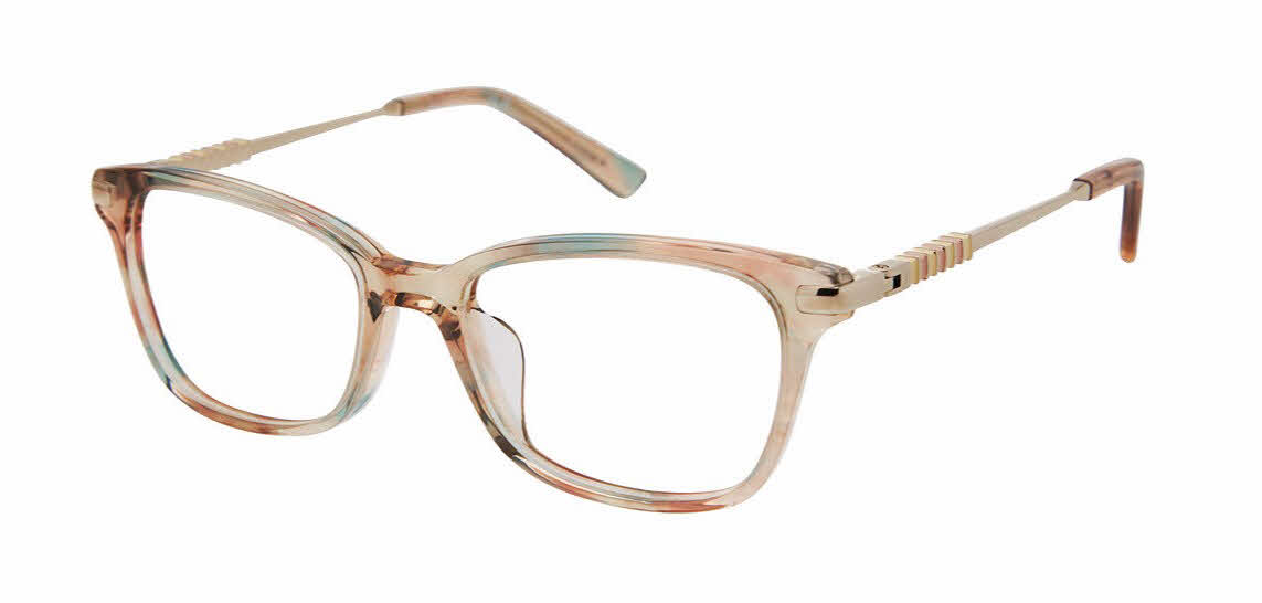 Nicole Miller Desta Eyeglasses in Brown