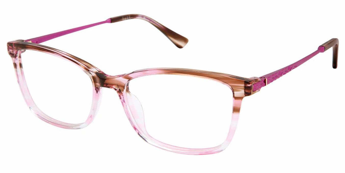 Nicole Miller Metro YourFit Womens Eyeglasses in Brown 127$