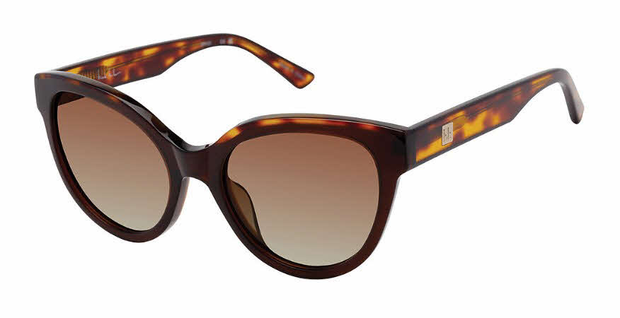Nicole Miller Stylish Brown Sunglasses. Emblem On Arm. Eyewear | Discover Stylish Eyewear Today — Nicole Miller main image 4