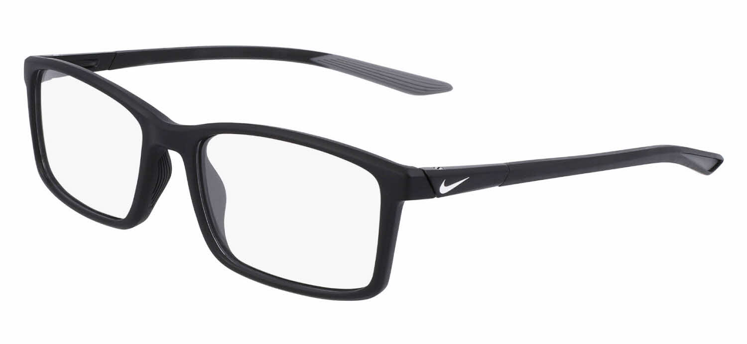 Nike 7287 Men's Eyeglasses, In Matte Black/black