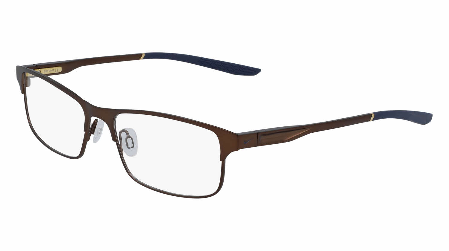Nike 8046 Men's Eyeglasses In Brown
