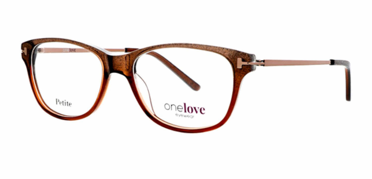 One Love Petite Healing Women's Eyeglasses in Brown