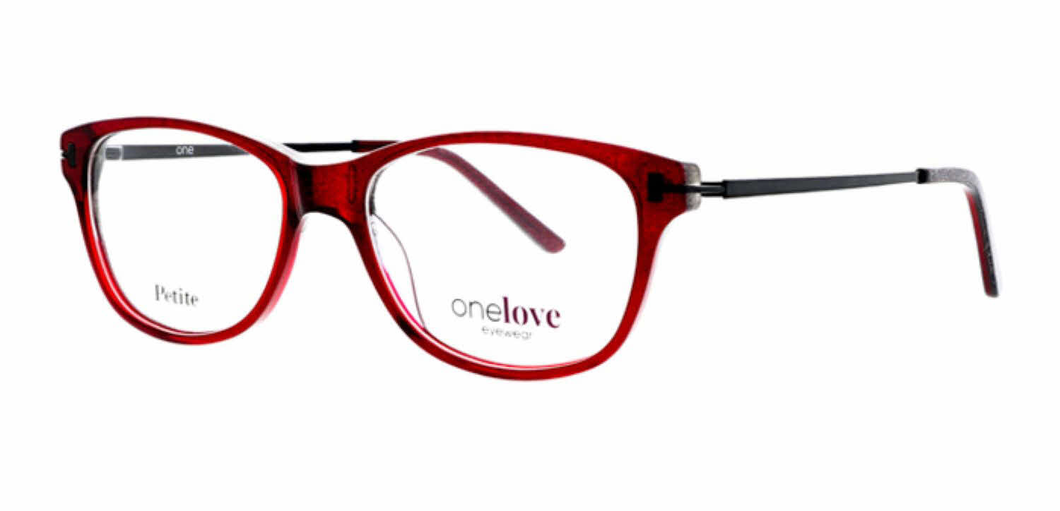 One Love Petite Healing Women's Eyeglasses in Red