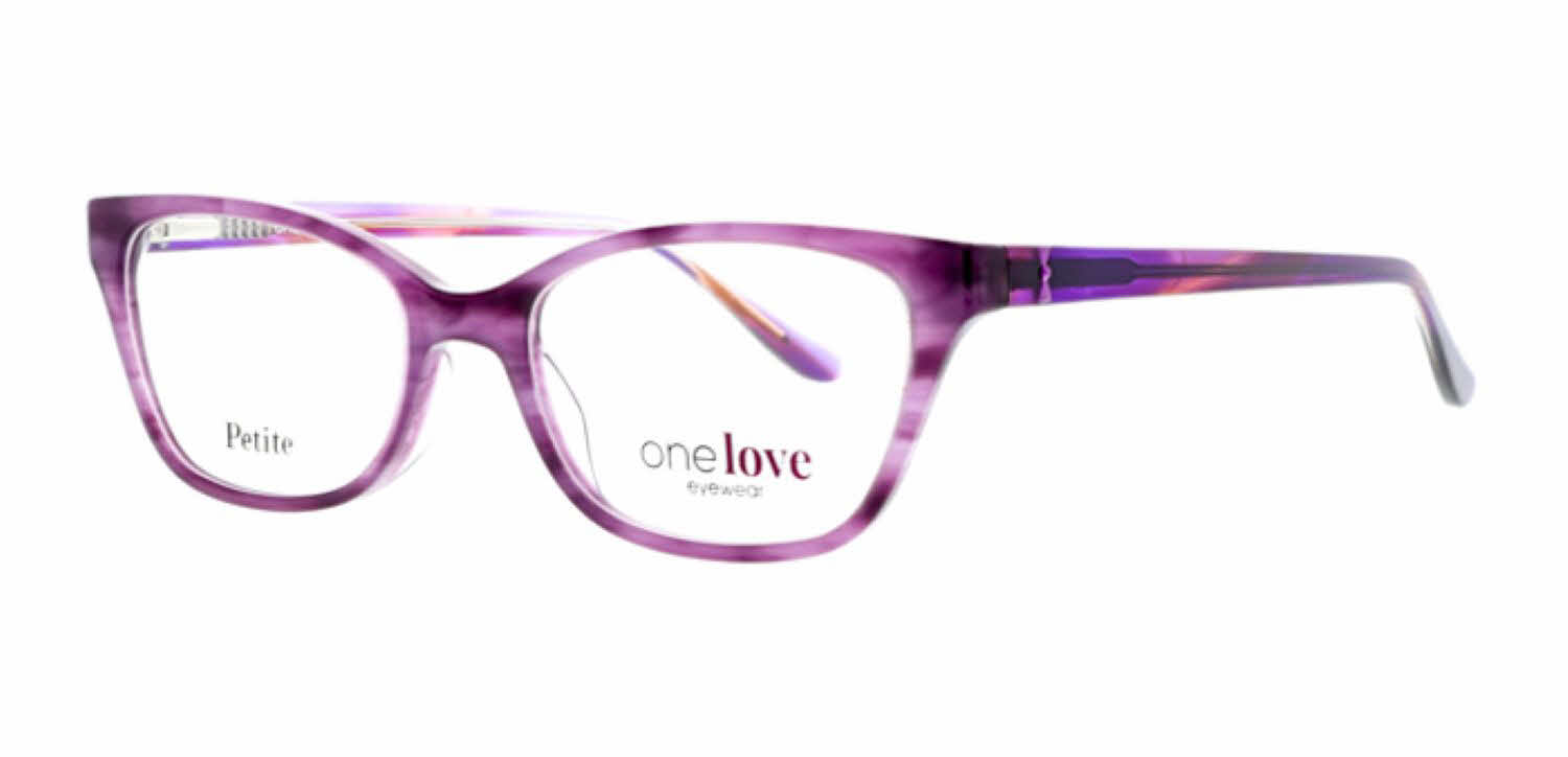 One Love Petite Compassion Women's Eyeglasses in Purple