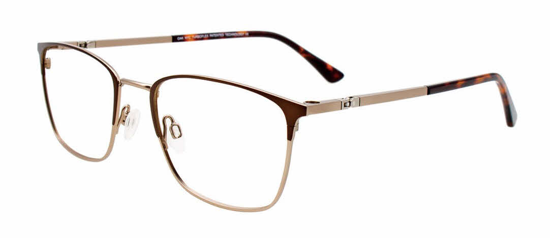 Visit Eyeglasses Oak NYC O3007 With Clip-On Lens Image 1