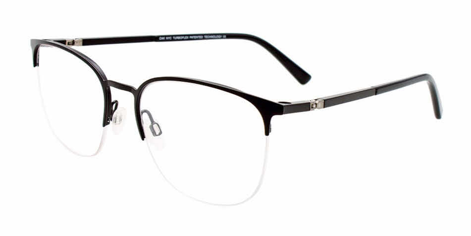 Visit Eyeglasses Oak NYC O3011 With Clip-On Lens Image 1