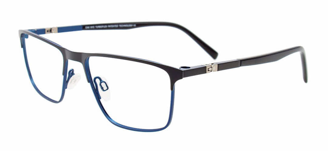 Oak NYC O3019 With Clip-On Lens Mens Eyeglasses in Blue 312$
