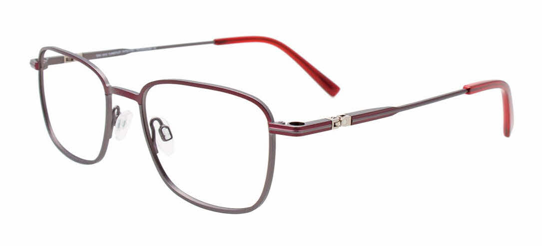Oak NYC O3022 With Clip-On Lens Mens Eyeglasses in Red 312$