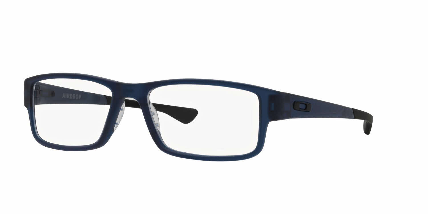 Oakley Airdrop Men's Eyeglasses, In Matte Translucent Blue