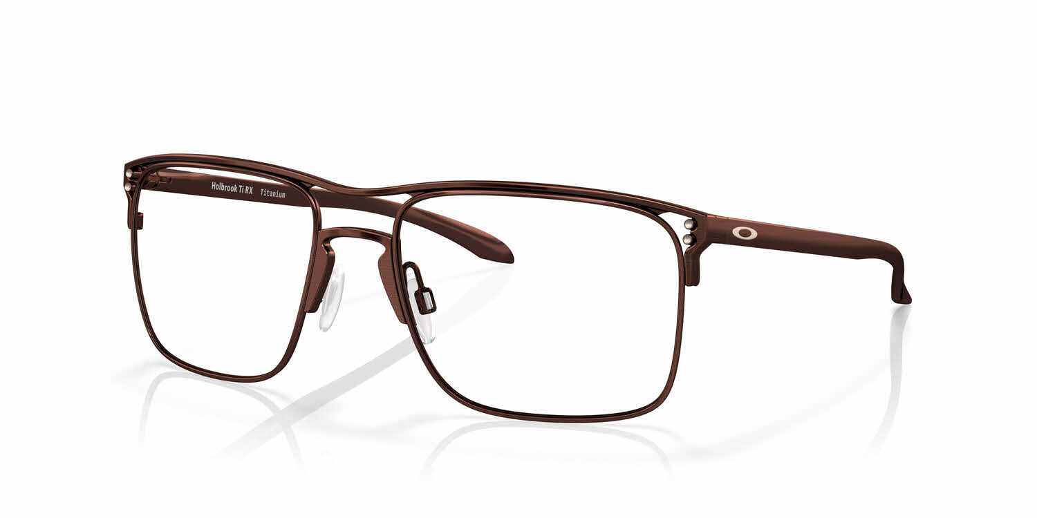 Oakley Holbrook TI Mens Eyeglasses in Burgundy 194$