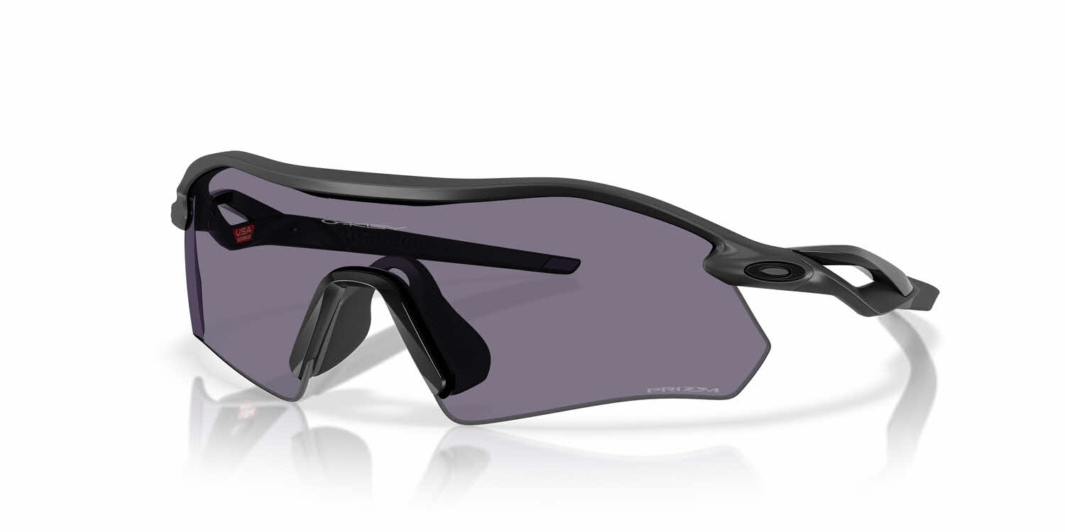 Oakley Radar Plate 偏光レンズ Matte Black Oakley Radar Plate Sunglasses | FramesDirect.com