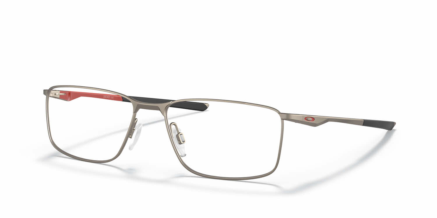 Oakley Socket 5 Men's Eyeglasses in Silver