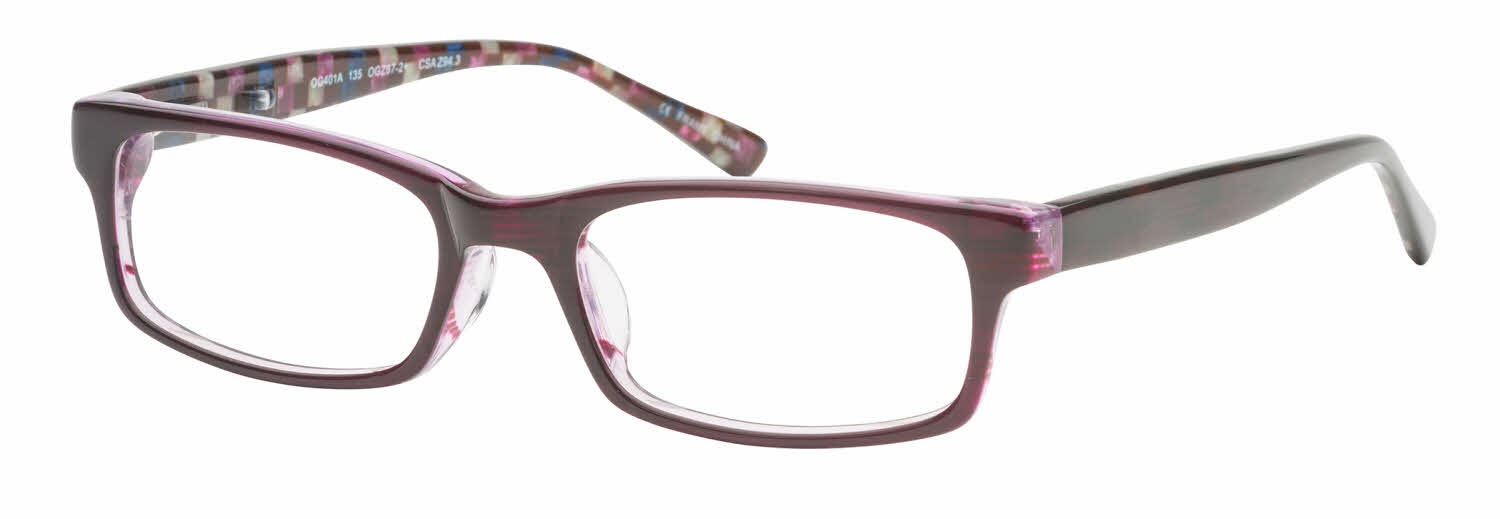On Guard Safety OG401 Eyeglasses in Purple