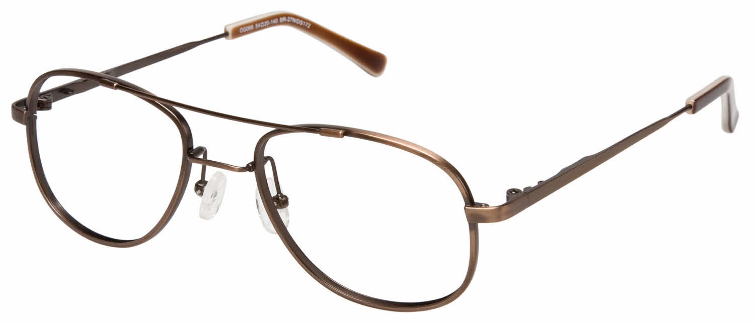 On Guard Safety OG709FT EZ Men's Eyeglasses in Brown