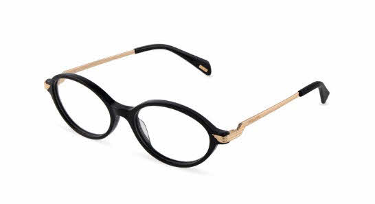 Police VPLU03M Women's Eyeglasses in Black