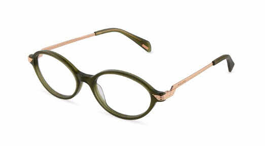 Police VPLU03M Womens Eyeglasses in Green 174$