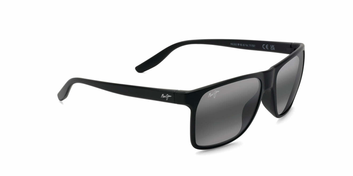 Maui Jim Pailolo-603 Men's Sunglasses, In Black / Neutral Grey Polarizedplus2