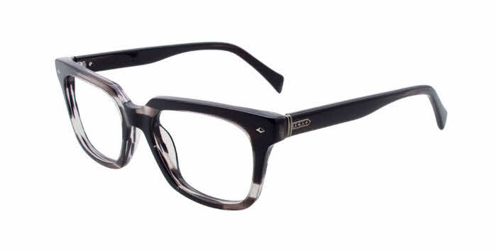 Paradox P5011 No Clip-On Lens Men's Eyeglasses in Black