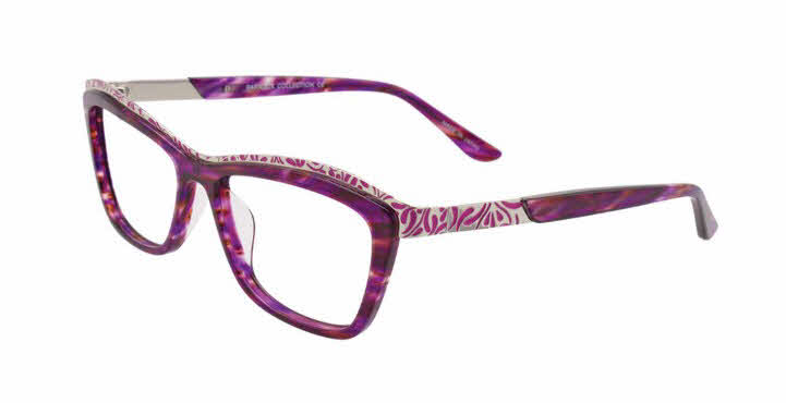 Paradox P5014 No Clip-On Lens Women's Eyeglasses in Purple