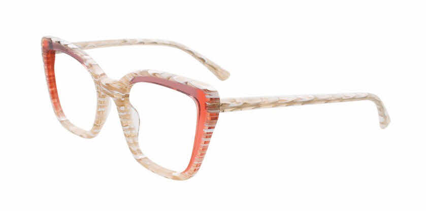 Paradox P5098 No Clip-On Lens Womens Eyeglasses in Orange 217$