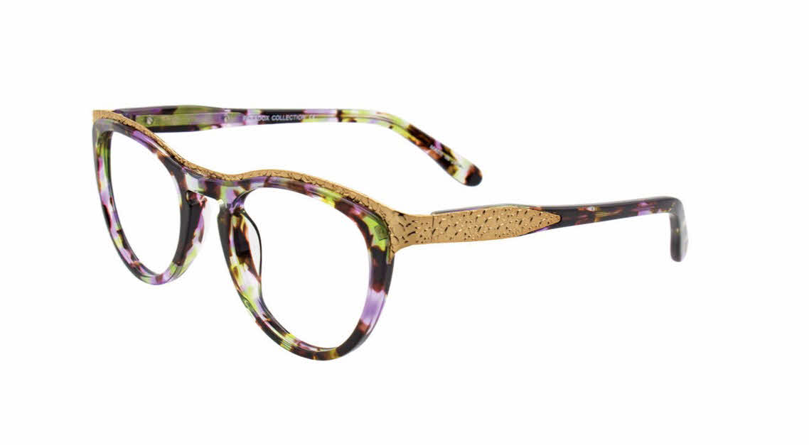 Paradox P5015 No Clip-On Lens Womens Eyeglasses in Multicolor 217$