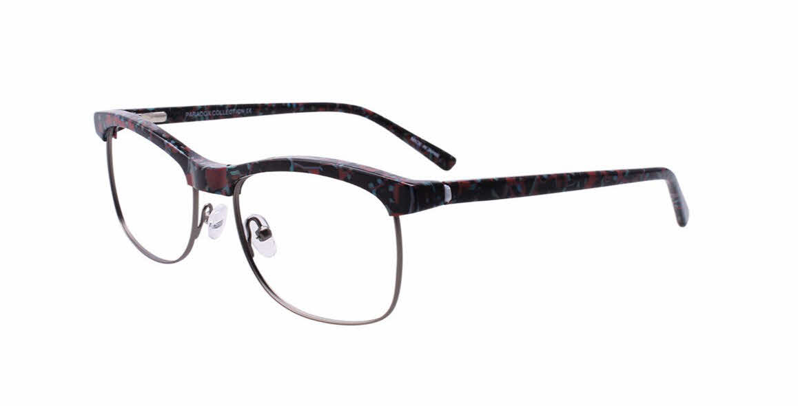 Visit Eyeglasses Paradox P5019 No Clip-On Lens Image 1