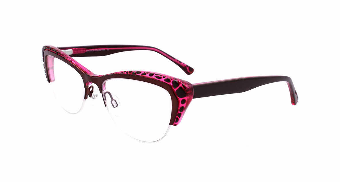 Visit Eyeglasses Paradox P5024 No Clip-On Lens Image 1