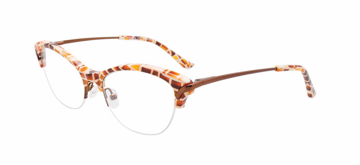 Paradox P5004 10 Clear Brown Authentic Eyeglasses 52-17 Paradox P5096 Eyeglasses main image 3