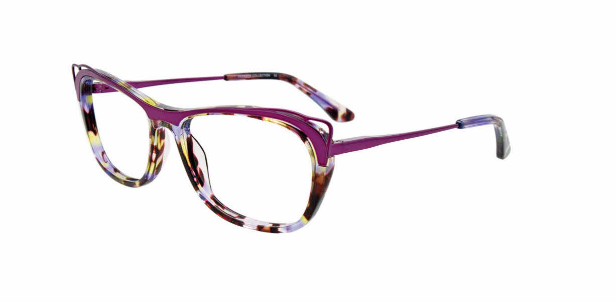 Visit Eyeglasses Paradox P5049 No Clip-On Lens Image 1