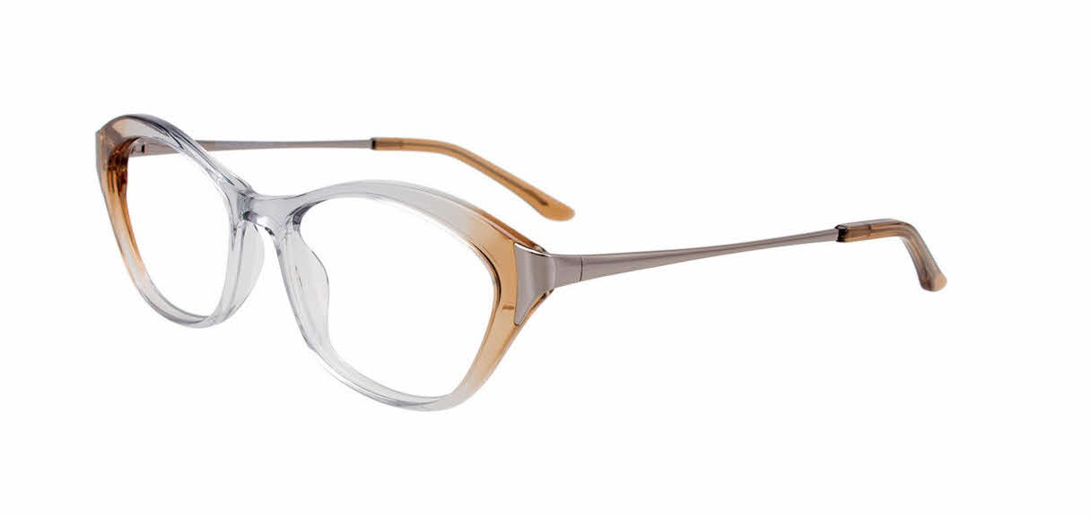 Paradox P5070 No Clip-On Lens Womens Eyeglasses in Brown 217$