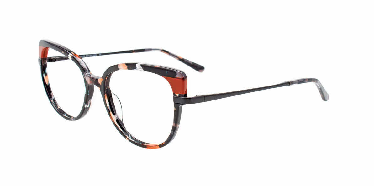 Paradox P5077 No Clip-On Lens Womens Eyeglasses in Black 217$