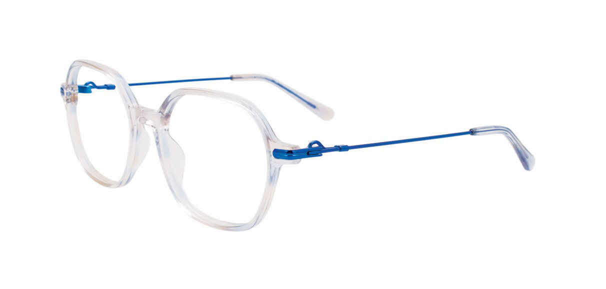 Paradox P5084 No Clip-On Lens Women's Eyeglasses in Blue