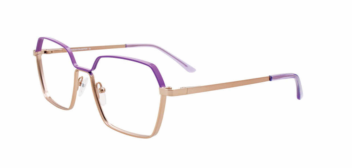 Paradox P5086 No Clip-On Lens Women's Eyeglasses in Gold