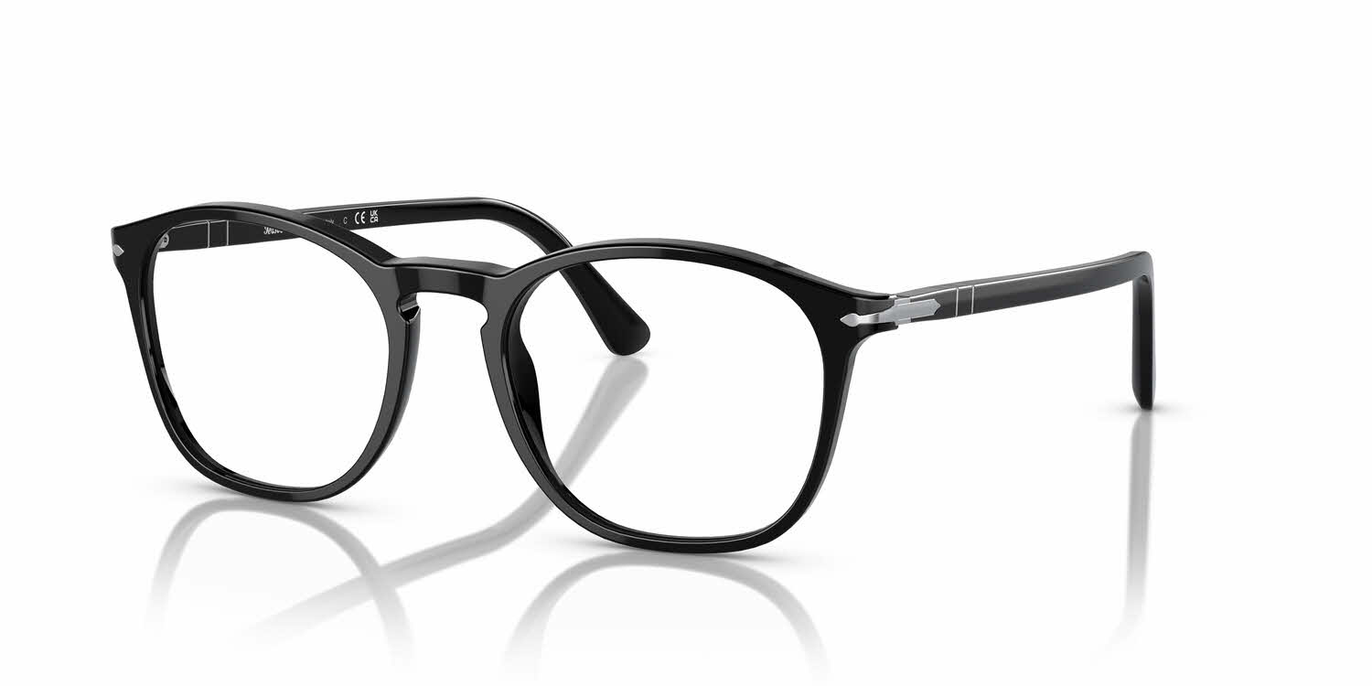 Persol PO3007VM Eyeglasses in Black 348$