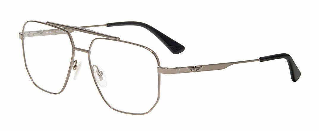 Police VPLU55 Men's Eyeglasses in Gunmetal