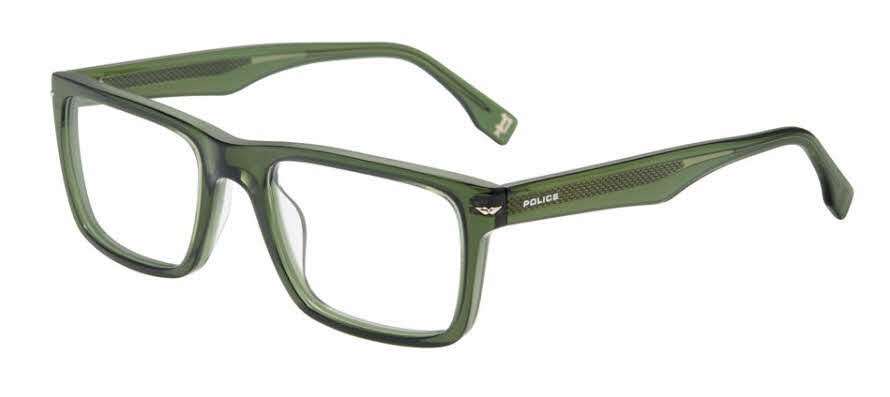 Police VPLQ64 Men's Eyeglasses in Clear