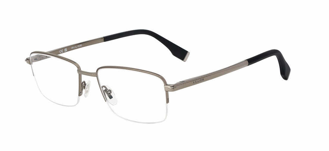 Police VPLR68 Men's Eyeglasses in Gunmetal