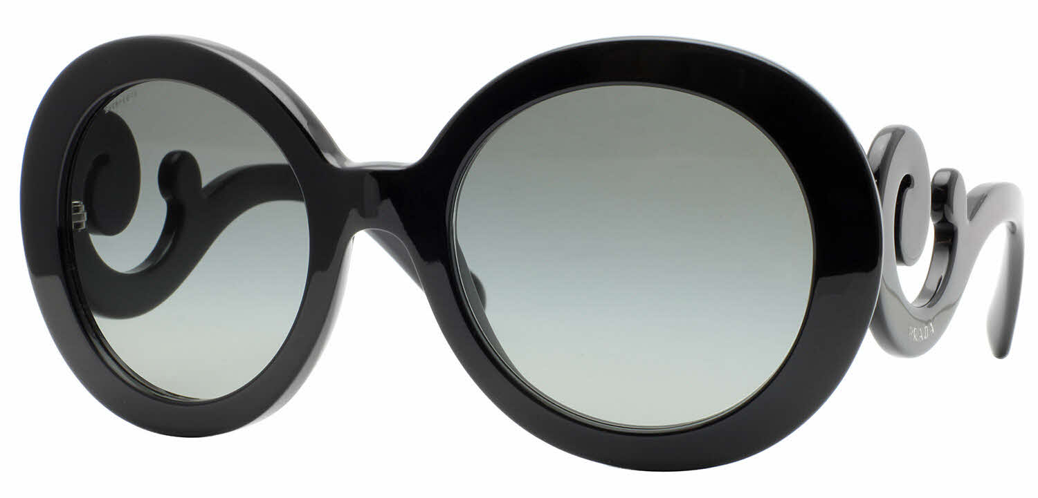 prada round eyeglasses