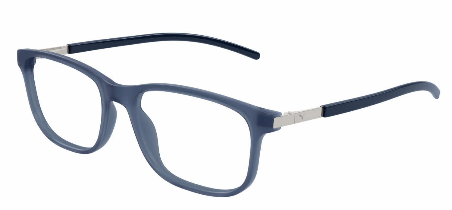 Puma PU0489O Men's Eyeglasses in Blue