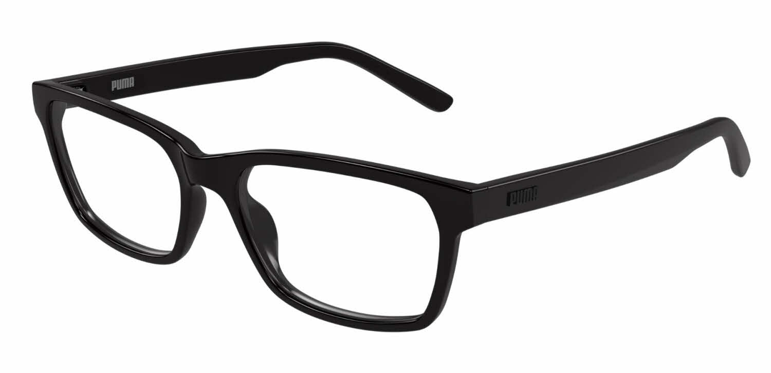 Puma PU0528O Men's Eyeglasses in Black