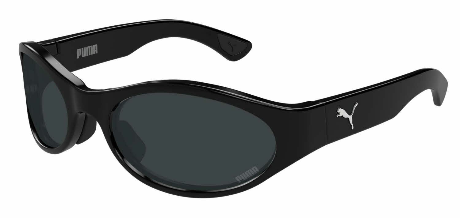 NWT PUMA PU0288S 002 Sunglasses Black Sunglasses Amazon.com: PUMA Sunglasses PU 0280 O- 001 Black/Transparent  main image 4