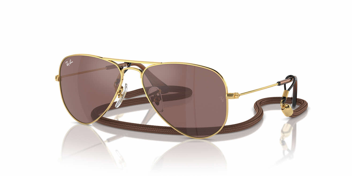 Ray-Ban RJ9506S 223/71 Junior kids RJ9506S JUNIOR AVIATOR Sunglasses - Ray-Ban Junior  main image 2