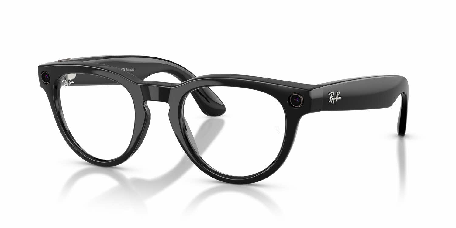 Ray-Ban Meta Gen 2 RW4013F | Meta Low Bridge Fit Headliner (Gen 2) Sunglasses in Black