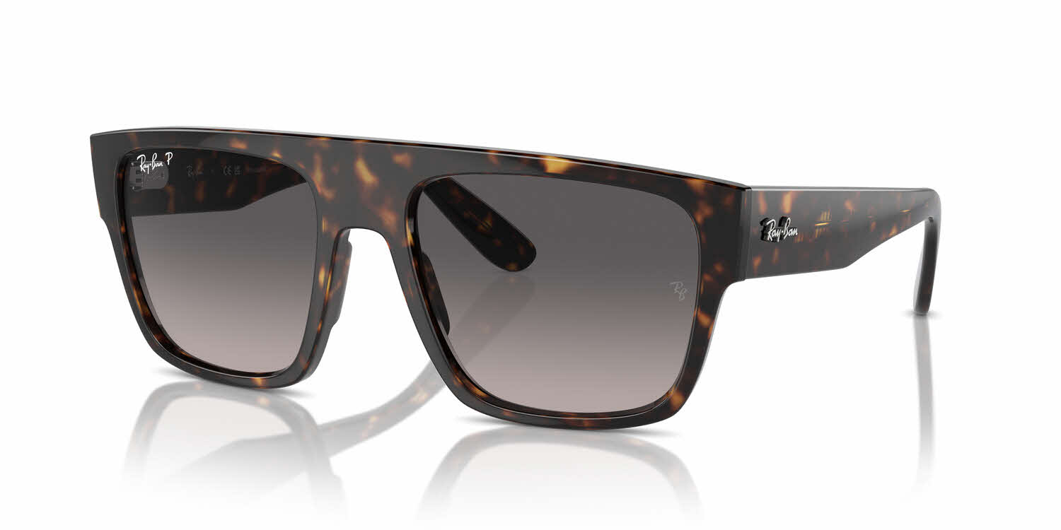 Ray-Ban Unisex Brown Tortoiseshell Wayfarer Sunglasses NWOT RB0360S 58-19-145 Ray-Ban Wayfarer RB2140 902/58 Tortoise Sunglasses - eye-oo.com main image 4